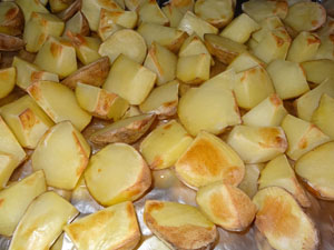 Pieczone ziemniaki z piekarnika bez oleju