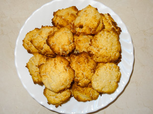 Ciasteczka z mąki kokosowej